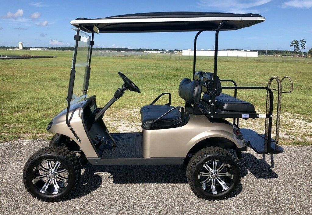Lifted 2013 EZGO Txt Golf Cart