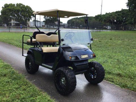 lifted 2013 EZGO golf cart for sale