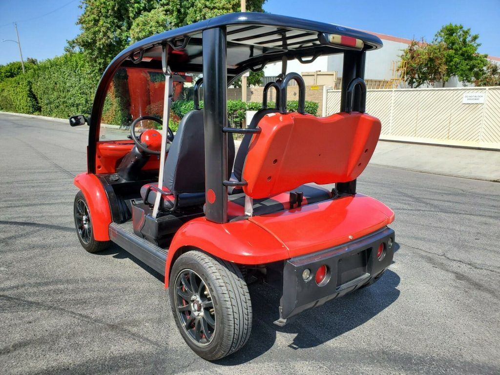 custom 2002 Ford Think Golf Cart