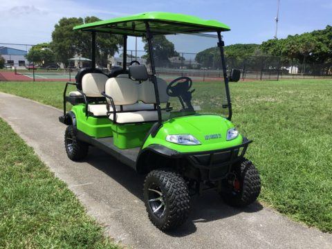 Lifted 2020 Advanced EV golf cart for sale