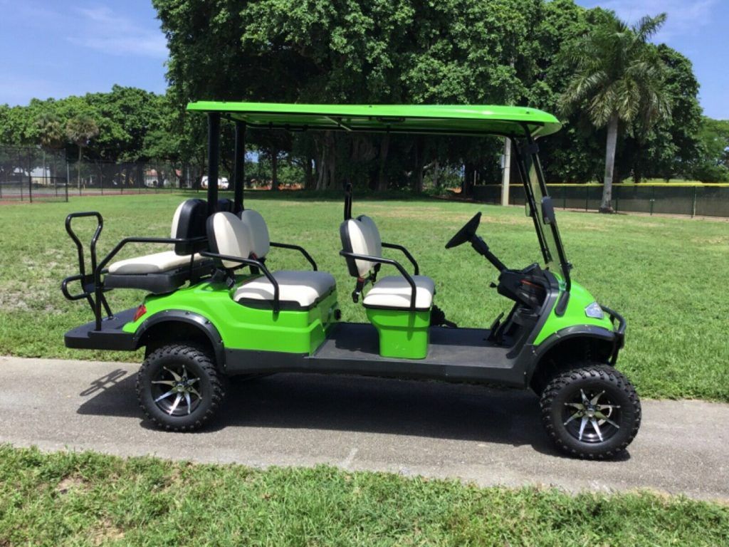 Lifted 2020 Advanced EV golf cart