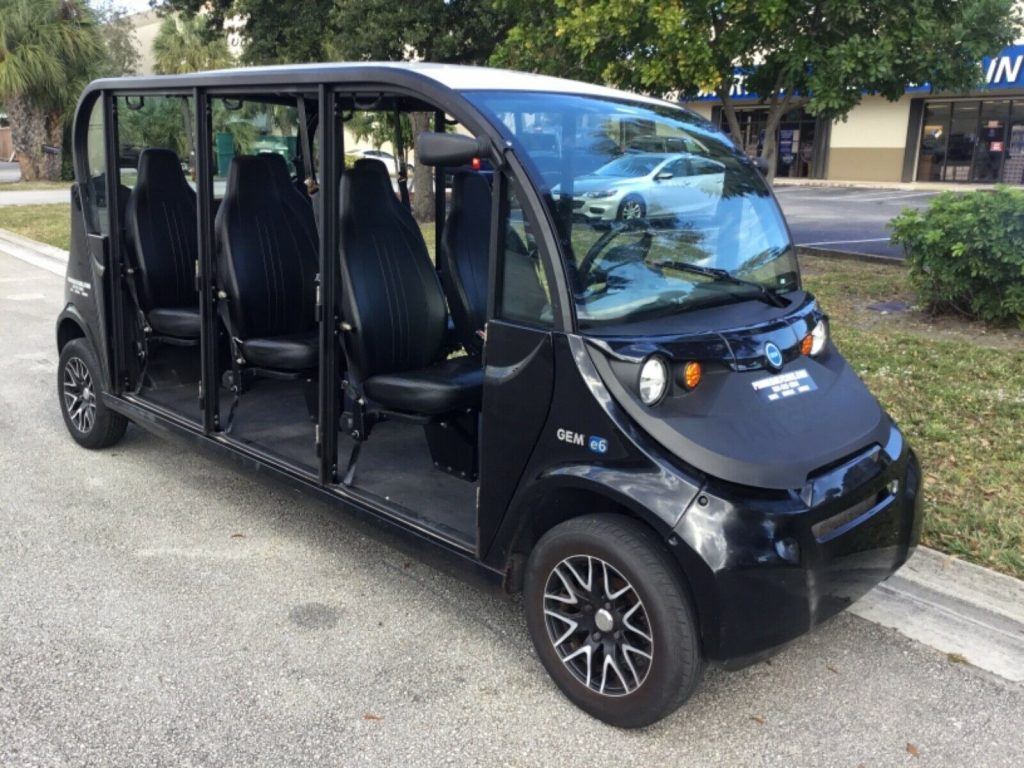 2016 Polaris Gem E6 Utility 6 Passenger golf cart [extended limousine]