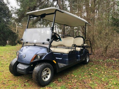 2017 Yamaha Drive2 GAS EFI Quietech golf cart for sale