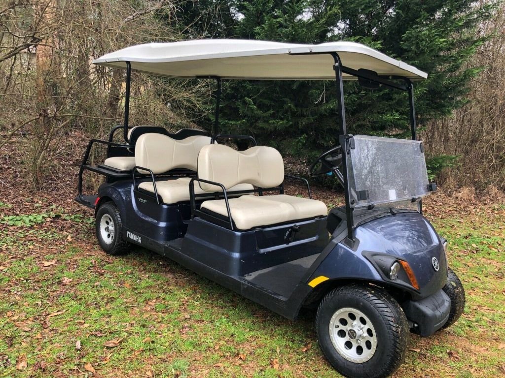 2017 Yamaha Drive2 GAS EFI Quietech golf cart