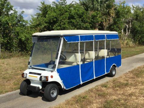 2017 Club Car Villager golf cart [equipped with full enclosure] for sale