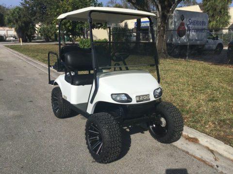 2017 EZGO GAS golf cart [lifted and refurbished] for sale