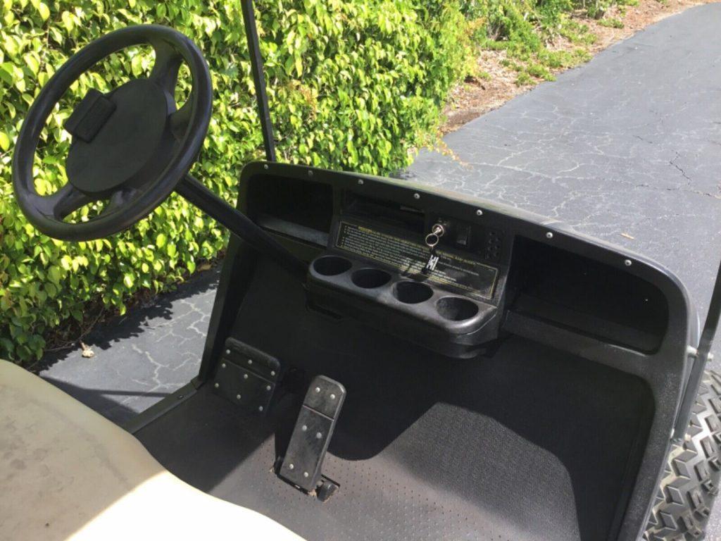 2012 EZGO 48v txt 4 seat Passenger golf cart [lifted]