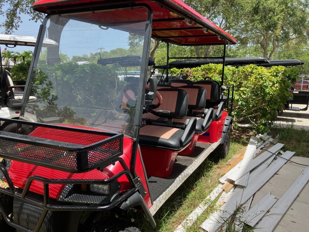 2017 Suncart passenger 8 seat golf cart [currently non running] for sale