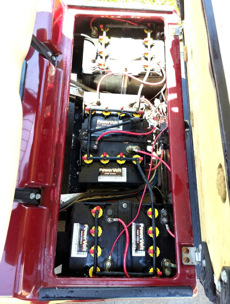 2001 NICE Club Car Golf Cart 48v 48 volt club car ds 2 Passenger seat golf cart Electric Canopy Charger