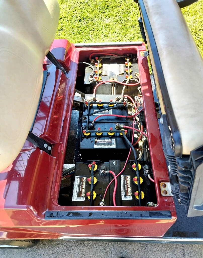 2001 NICE Club Car Golf Cart 48v 48 volt club car ds 2 Passenger seat golf cart Electric Canopy Charger