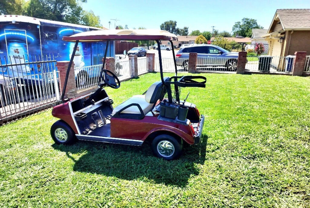 2001 NICE Club Car Golf Cart 48v 48 volt club car ds 2 Passenger seat golf cart Electric Canopy Charger