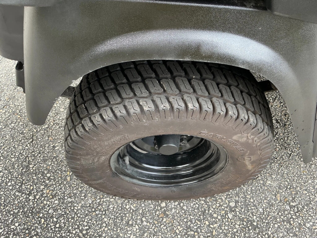 2021 Black ezgo Cushman Hauler 2 seat Utility 72v 72 volt Electric dump bed usb