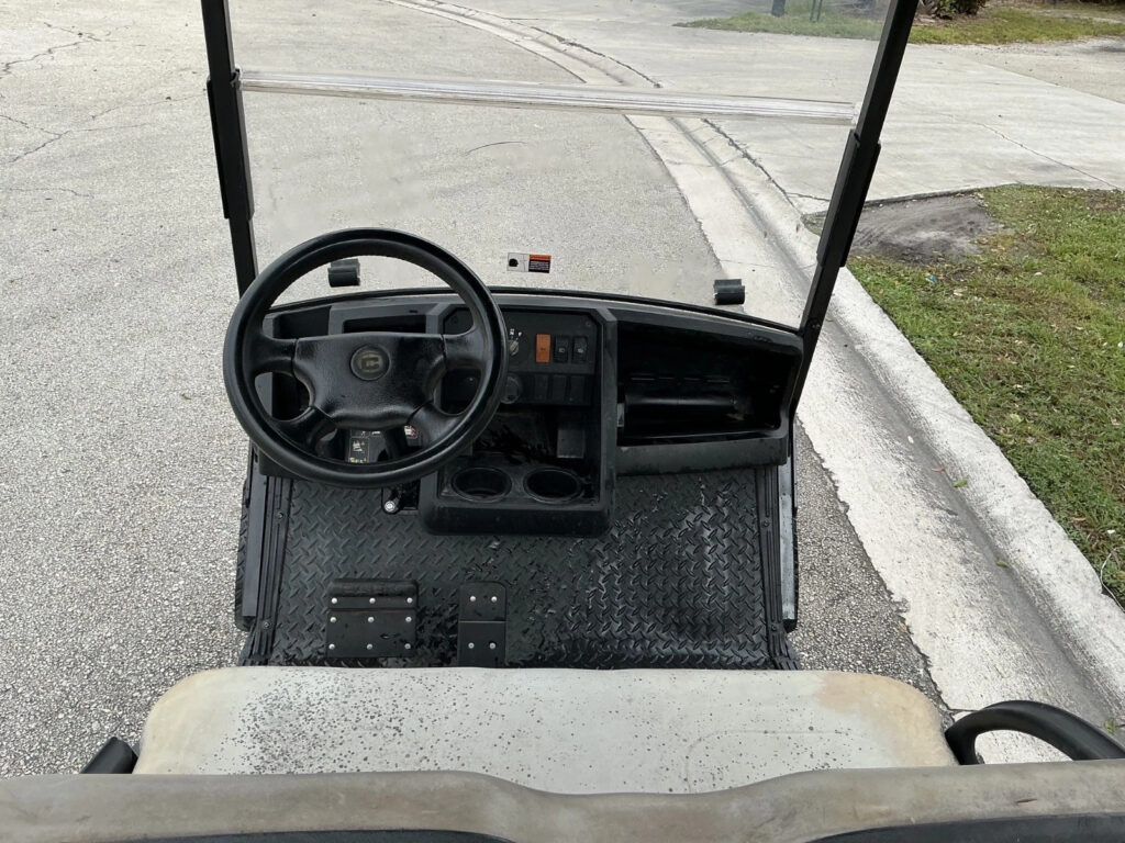 2021 Black ezgo Cushman Hauler 2 seat Utility 72v 72 volt Electric dump bed usb