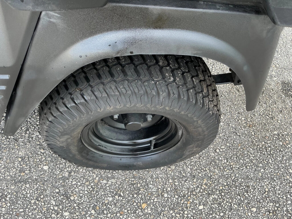 2021 Black ezgo Cushman Hauler 2 seat Utility 72v 72 volt Electric dump bed usb