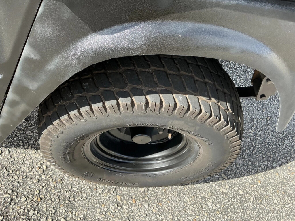 2021 blue ezgo Cushman Hauler 2 seat Utility 72v 72 volt Electric dump bed usb