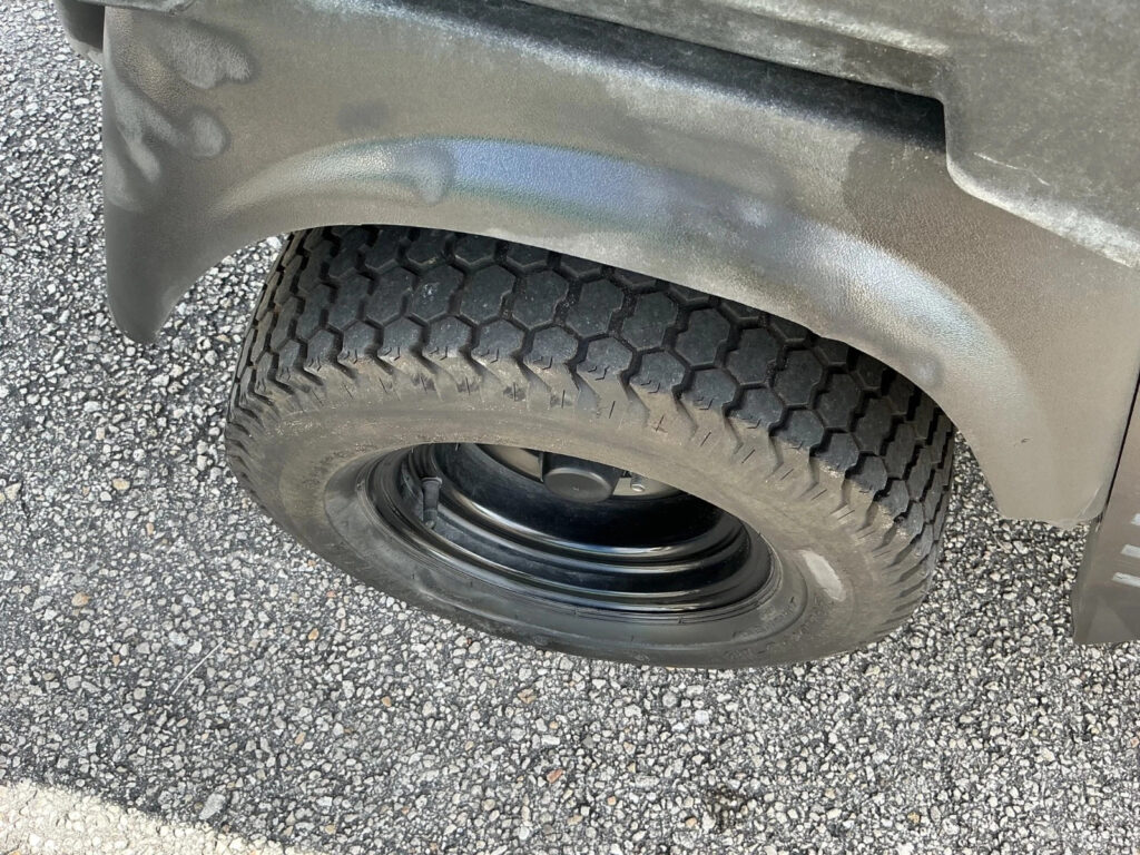 2021 blue ezgo Cushman Hauler 2 seat Utility 72v 72 volt Electric dump bed usb