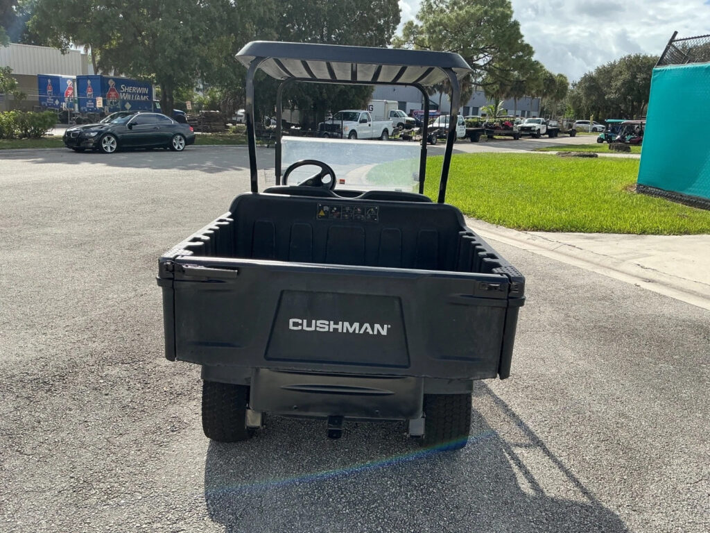 2021 blue ezgo Cushman Hauler 2 seat Utility 72v 72 volt Electric dump bed usb