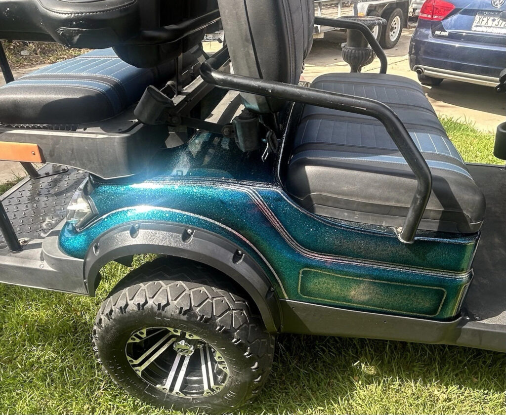 2021 icon i60 Limousine golf Cart, Custom Painted