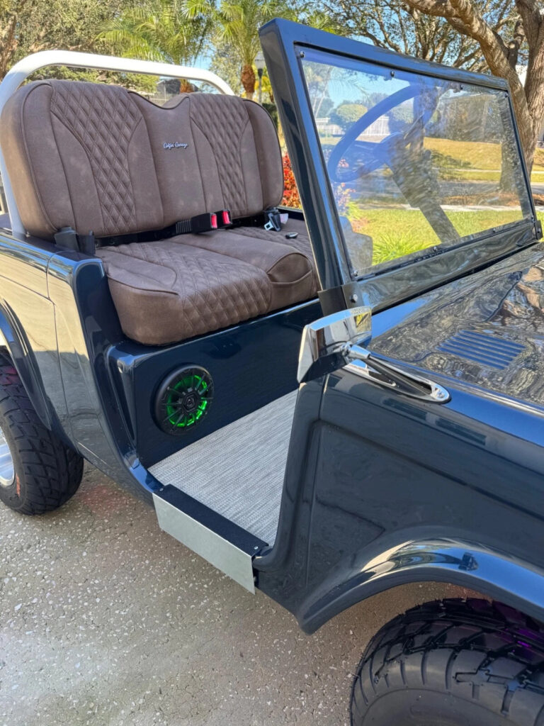 2024 Custom Golf Cart from Golfin Garage, Street Legal, 40 MPH Max Speed