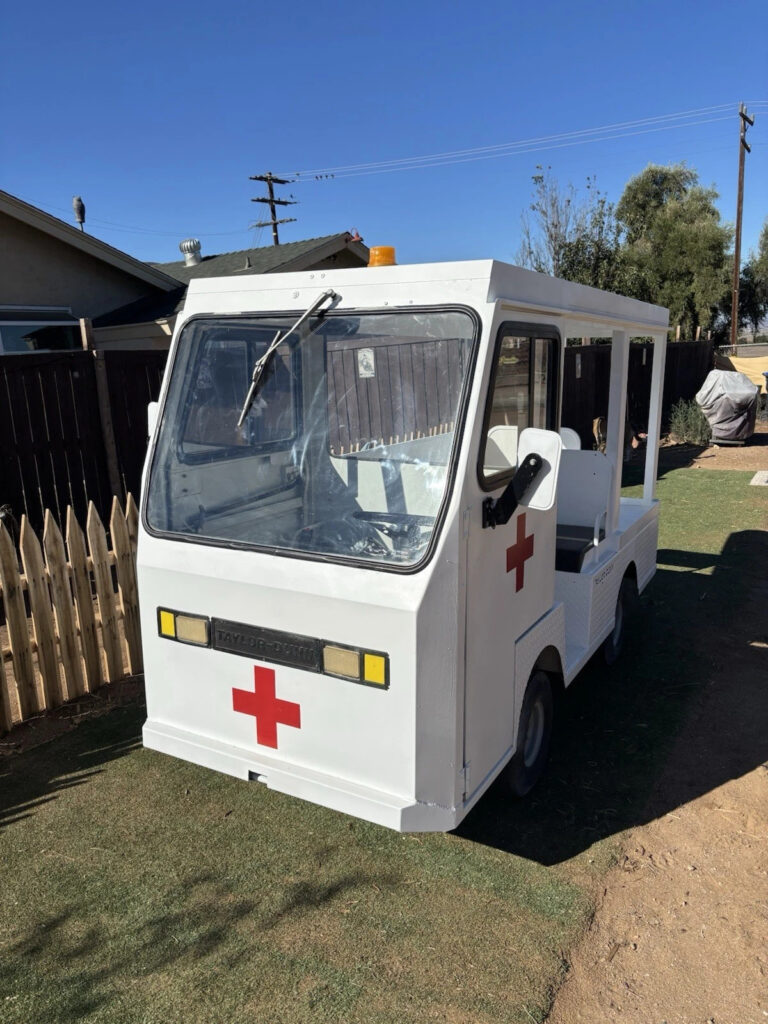 Taylor Dunn B-210 Ambulatory Cart 48v Restored