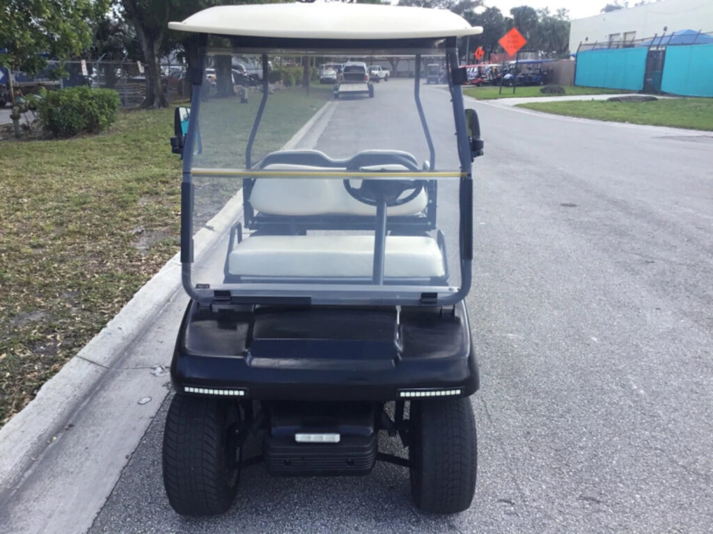 2006 CLUB CAR DS Black GOLF CART 4 Passenger SEAT Canopy 48V Charger Lithium