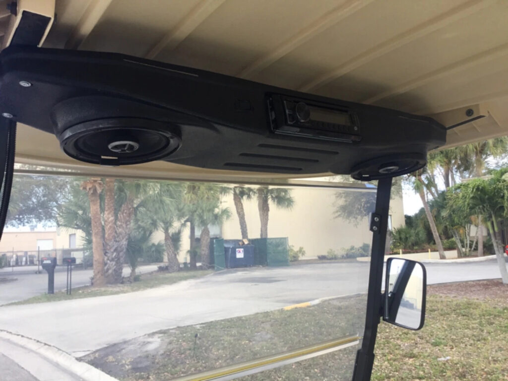 2006 CLUB CAR DS Black GOLF CART 4 Passenger SEAT Canopy 48V Charger Lithium