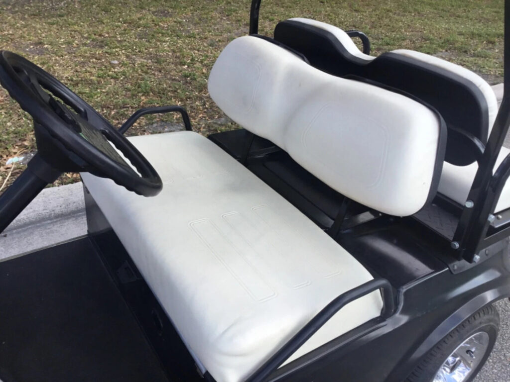 2006 CLUB CAR DS Black GOLF CART 4 Passenger SEAT Canopy 48V Charger Lithium
