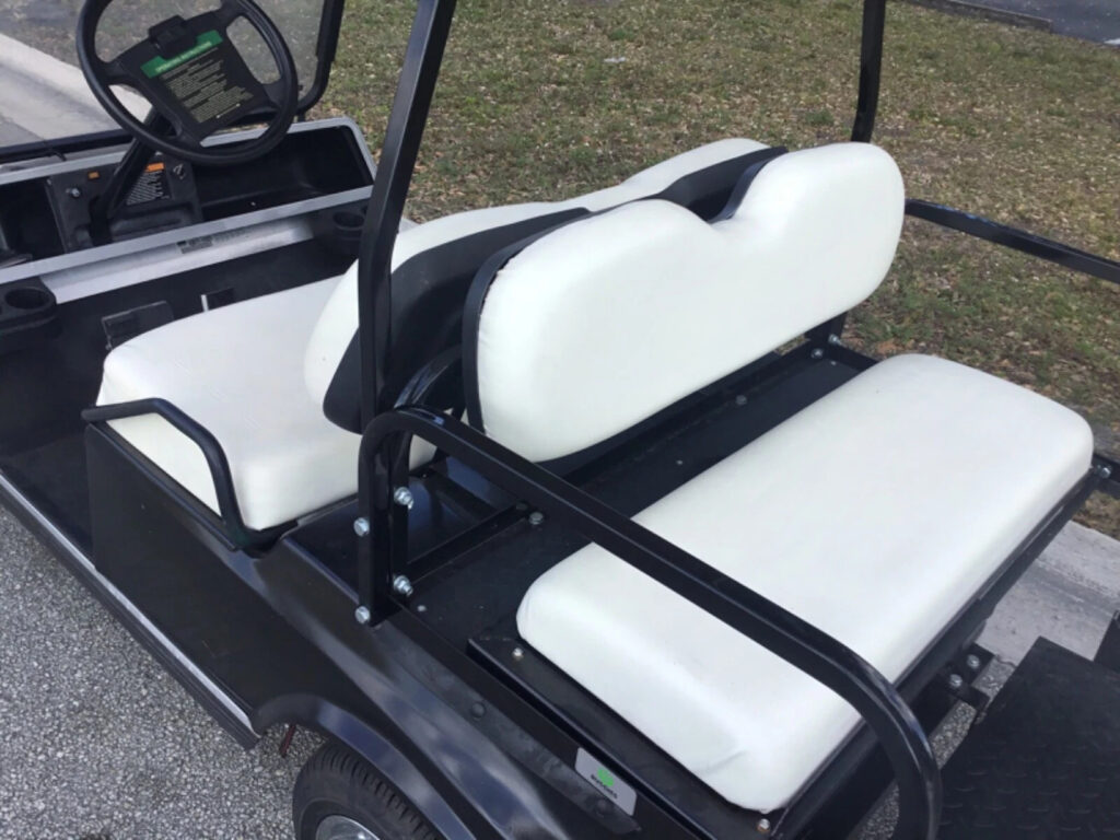 2006 CLUB CAR DS Black GOLF CART 4 Passenger SEAT Canopy 48V Charger Lithium