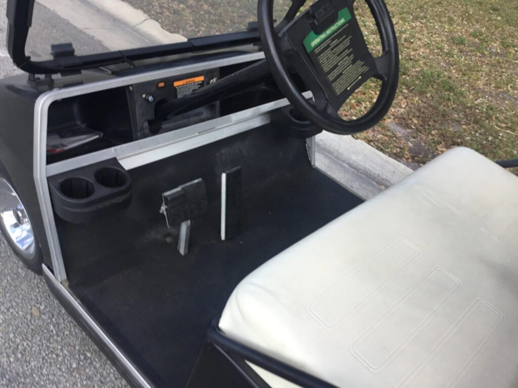 2006 CLUB CAR DS Black GOLF CART 4 Passenger SEAT Canopy 48V Charger Lithium