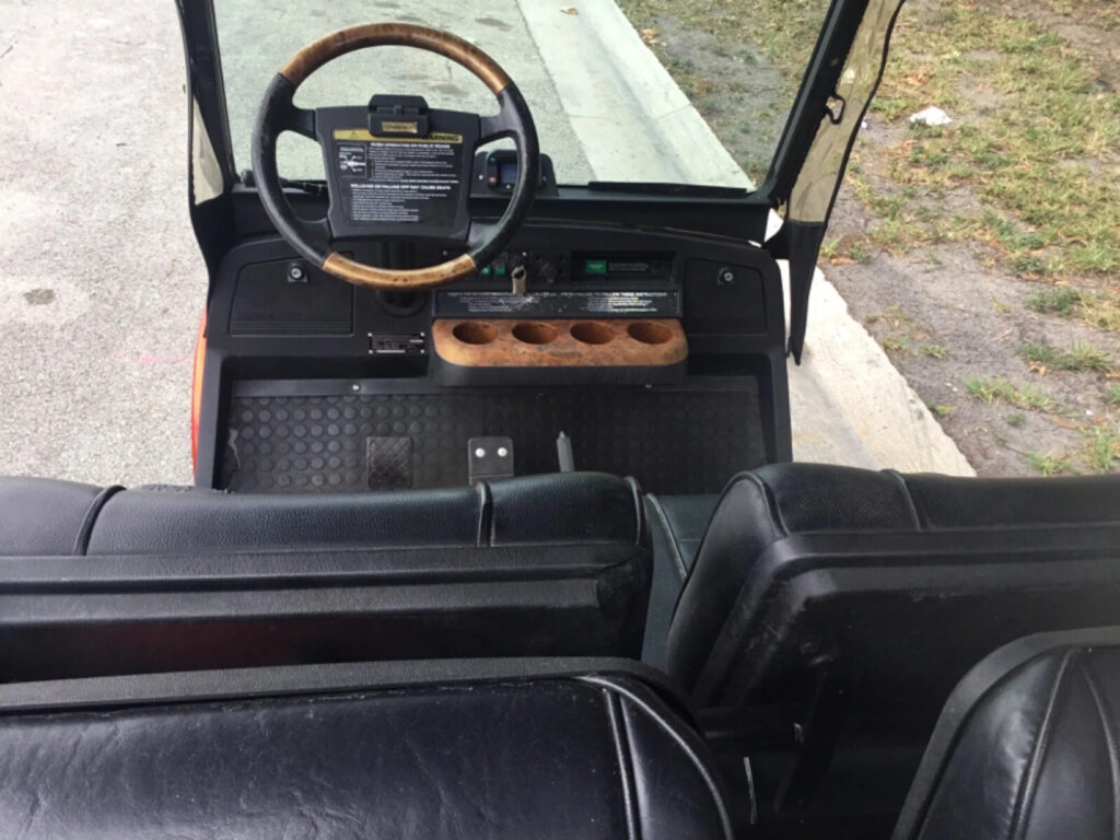 2009 Tomberlin Emerge red 4 Passenger seat golf cart 48v Street Legal Lithium