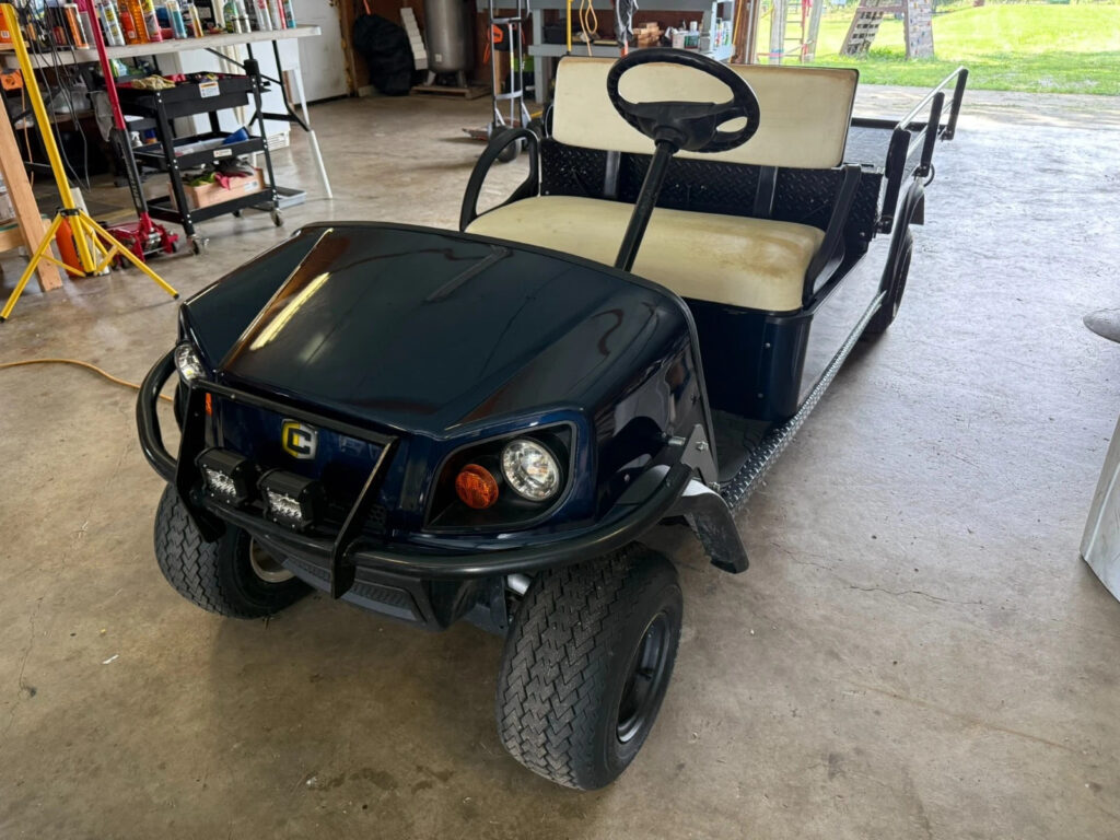 2022 Cushman E-Z-Go Shuttle 2 EFI 13.5hp Golfcart – Nilight led Lights Gas