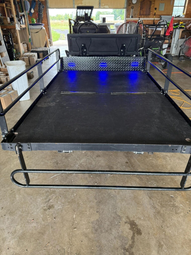 2022 Cushman E-Z-Go Shuttle 2 EFI 13.5hp Golfcart – Nilight led Lights Gas