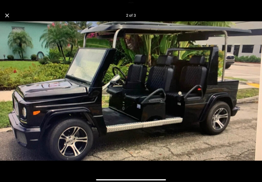 2023 ACG e Wagon golf cart 6 Passenger LSV fast AC Street Legal LIMO Custom