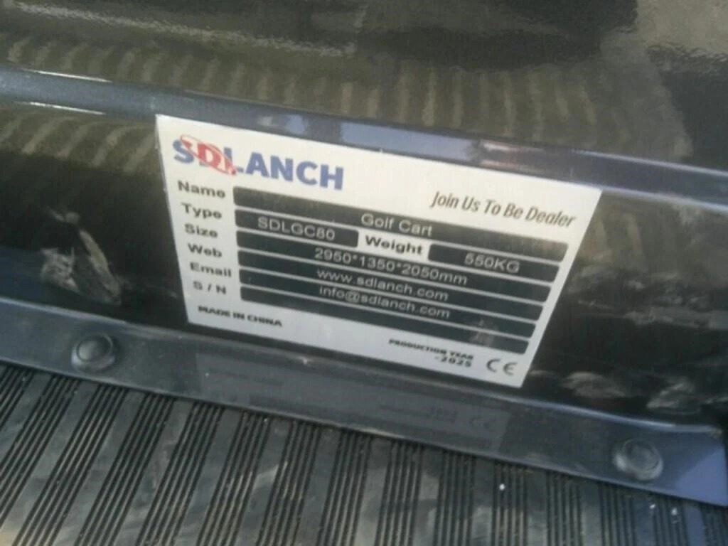 2025 Sdlanch 4-Person Golf Cart