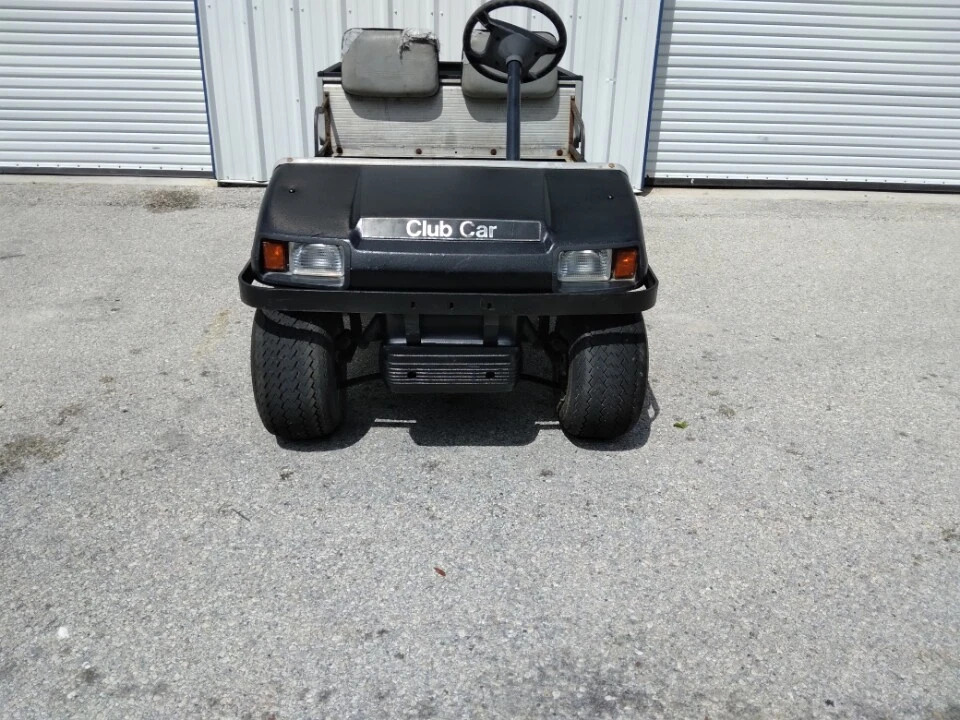Black 1998 Club car Carryall Utility ds 2 Passenger seat Golf Cart Lithium