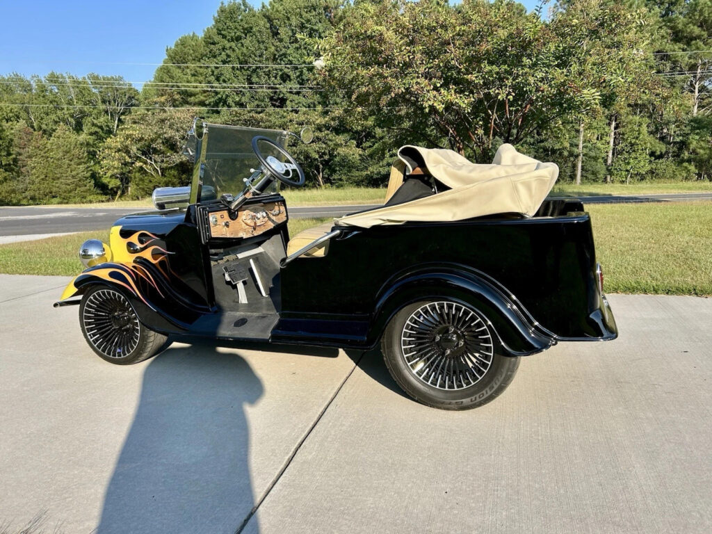 Custom Hot Rod Golf Cart Lithium Ion 48 Volt
