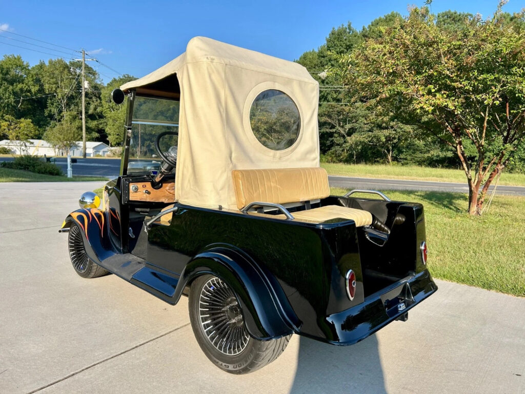 Custom Hot Rod Golf Cart Lithium Ion 48 Volt