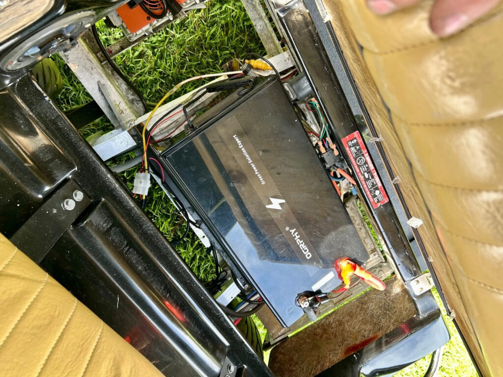 Custom Hot Rod Golf Cart Lithium Ion 48 Volt