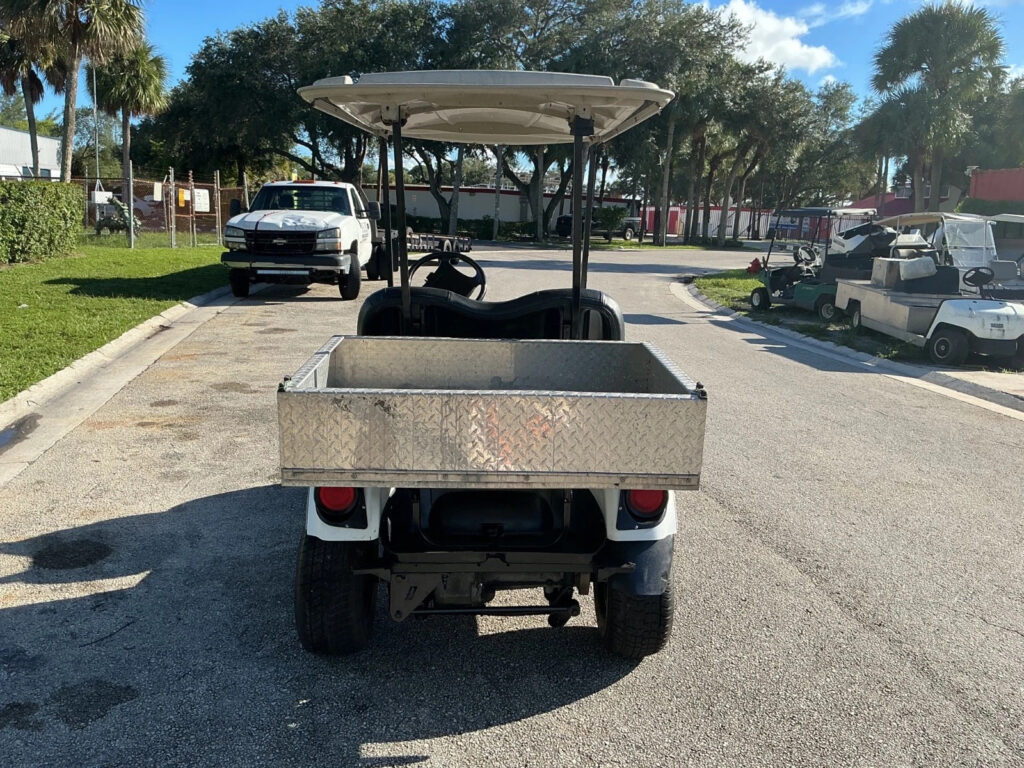 White 2013 Yamaha Drive G29 48V 2 seat Passenger Utility Golf Cart Lithium